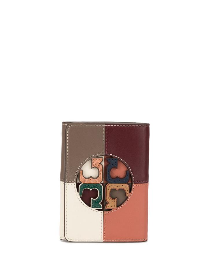 Tory Burch Miller Colour-block Wallet - White