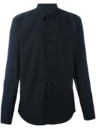 Ami Alexandre Mattiussi Bimaterial Shirt - Black