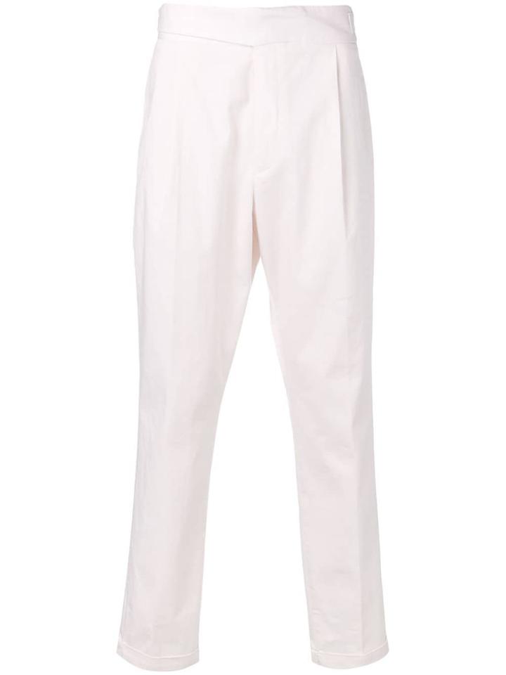 Ballantyne Straight Leg Trousers - Pink