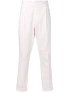 Ballantyne Straight Leg Trousers - Pink
