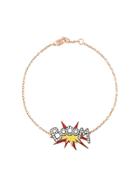 Monan 'boom' Diamond Bracelet - Metallic