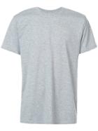 032c Crystal Logo Round Neck T-shirt - Grey