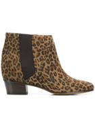 Golden Goose Deluxe Brand Leopard Ankle Booties - Brown