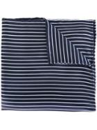 Armani Collezioni Striped Pocket Square