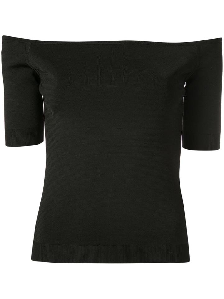 Casasola Off Shoulder Shirt - Black