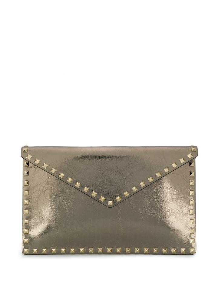 Valentino Valentino Garavani Rockstud Pouch - Gold