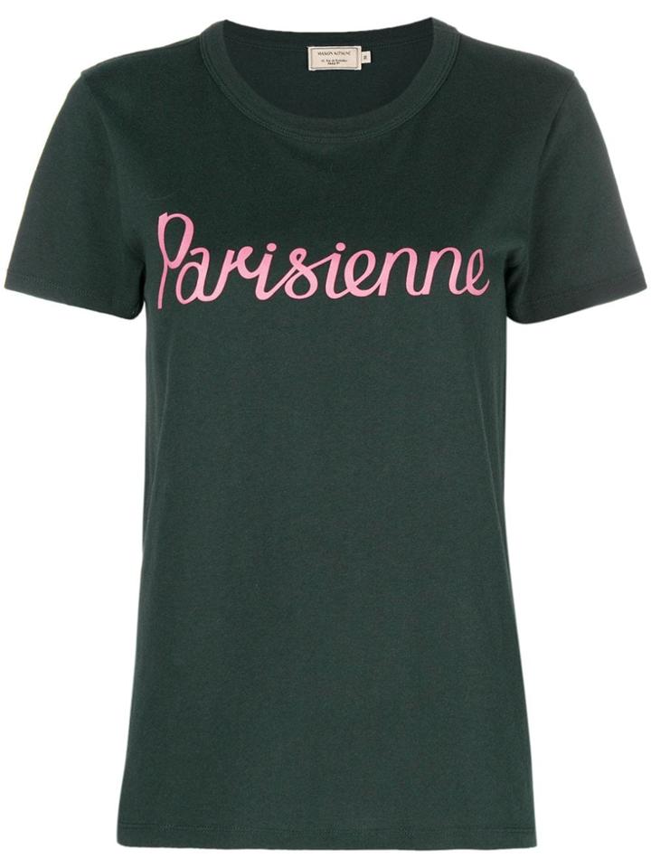 Maison Kitsuné Parisienne T-shirt - Green