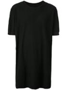 Boris Bidjan Saberi Ribbed Cuff T-shirt - Black