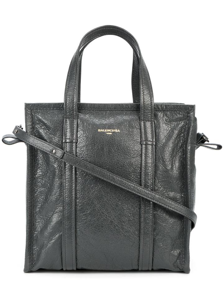 Balenciaga Bazar Medium Tote - Grey