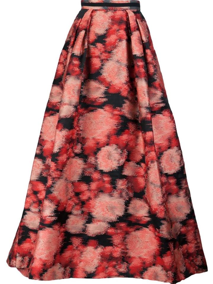 Carolina Herrera Maxi Jacquard Skirt
