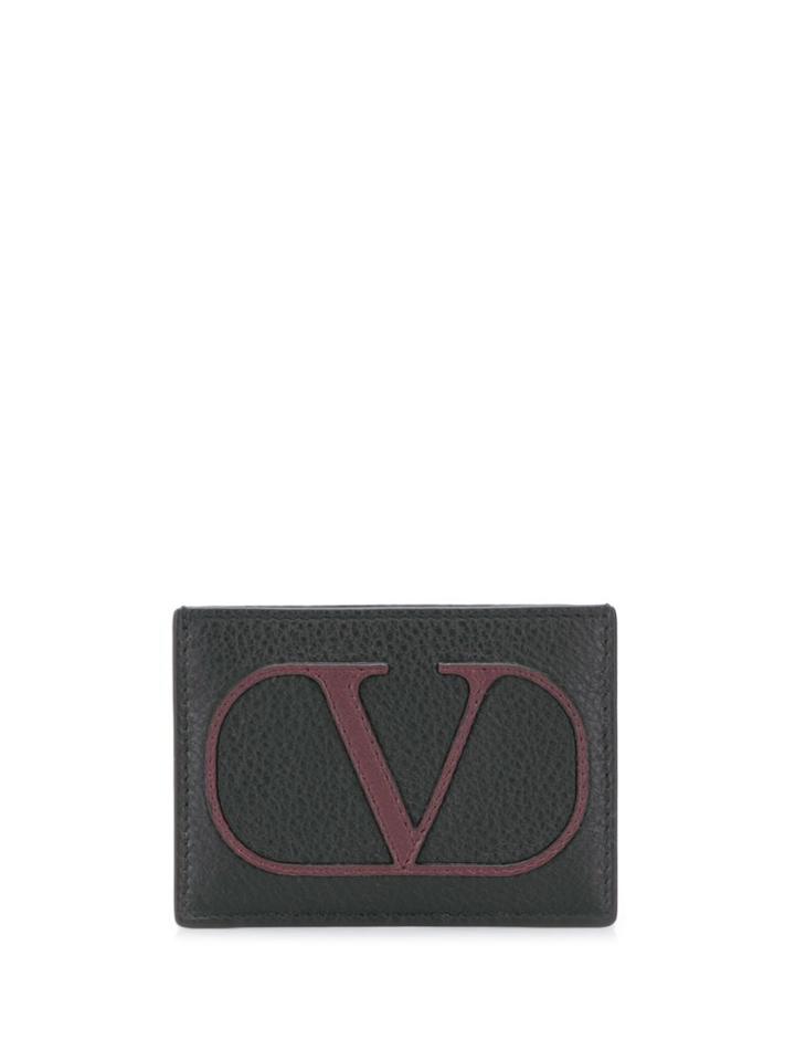 Valentino Valentino Garavani Vlogo Card Holder - Black
