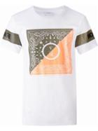 Yoshio Kubo Bandana Print T-shirt, Men's, Size: 2, White, Cotton