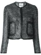 Comme Des Garçons Noir Kei Ninomiya Shimmering Jacket - Metallic