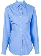 Victoria Beckham Waist Dart Shirt - Blue