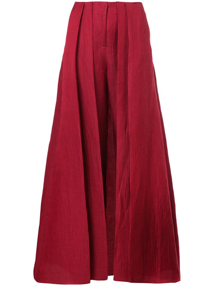 Hellessy Skirt Overlay Trousers - Red
