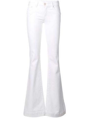 Don't Cry Bootcut Jeans - White