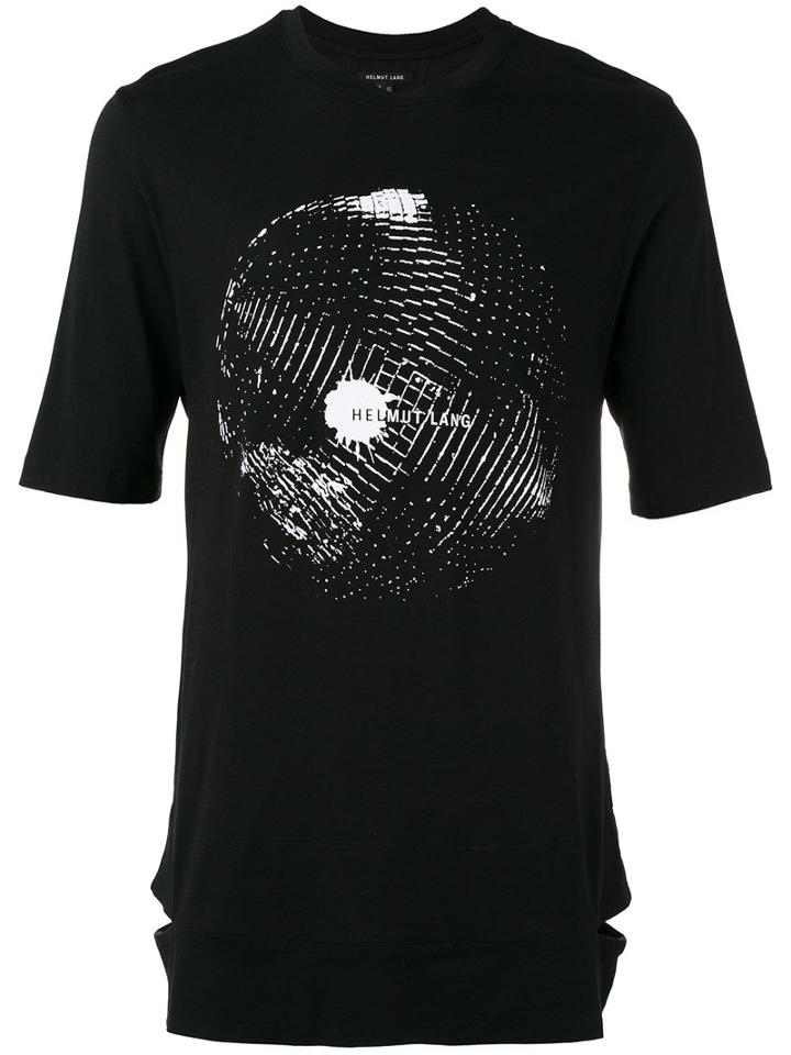 Helmut Lang Disco Ball T-shirt, Men's, Size: Medium, Black, Cotton/modal
