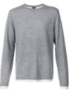 Vince Chest Pocket Plaid Shirt, Men's, Size: Small, Grey, Merino