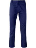 Comme Des Garçons Shirt Boys Plain Chinos - Blue