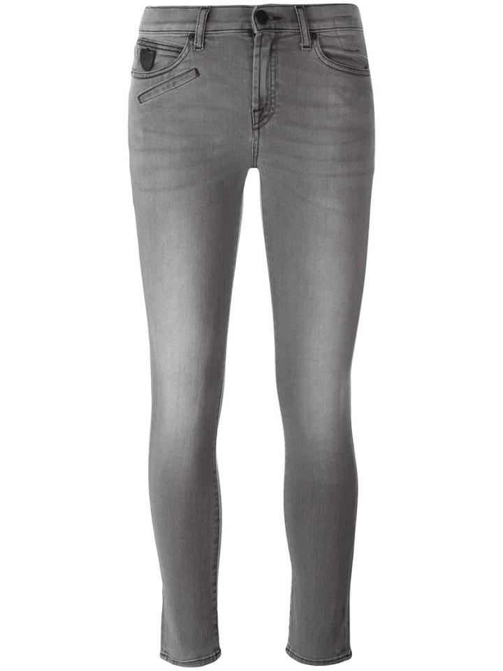 Htc Hollywood Trading Company 'santa Clara' Jeans, Women's, Size: 25, Grey, Cotton/spandex/elastane