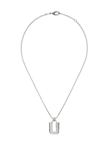 Gucci U Letter Necklace - 0811 Undefined
