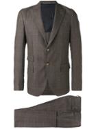 Eleventy - Abi Two-piece Suit - Men - Silk/linen/flax/wool - 46, Brown, Silk/linen/flax/wool