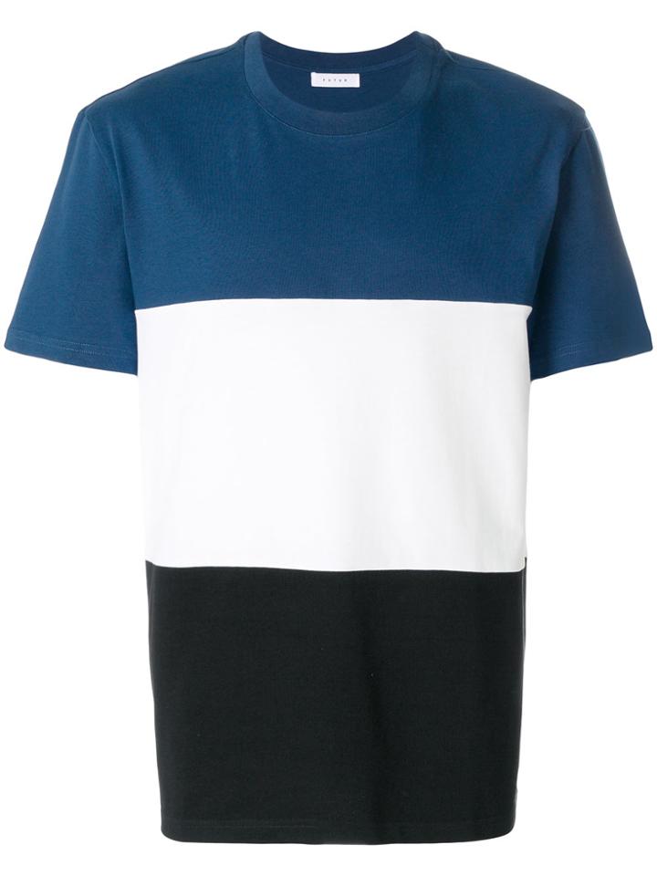 Futur Colour Block T-shirt - Blue