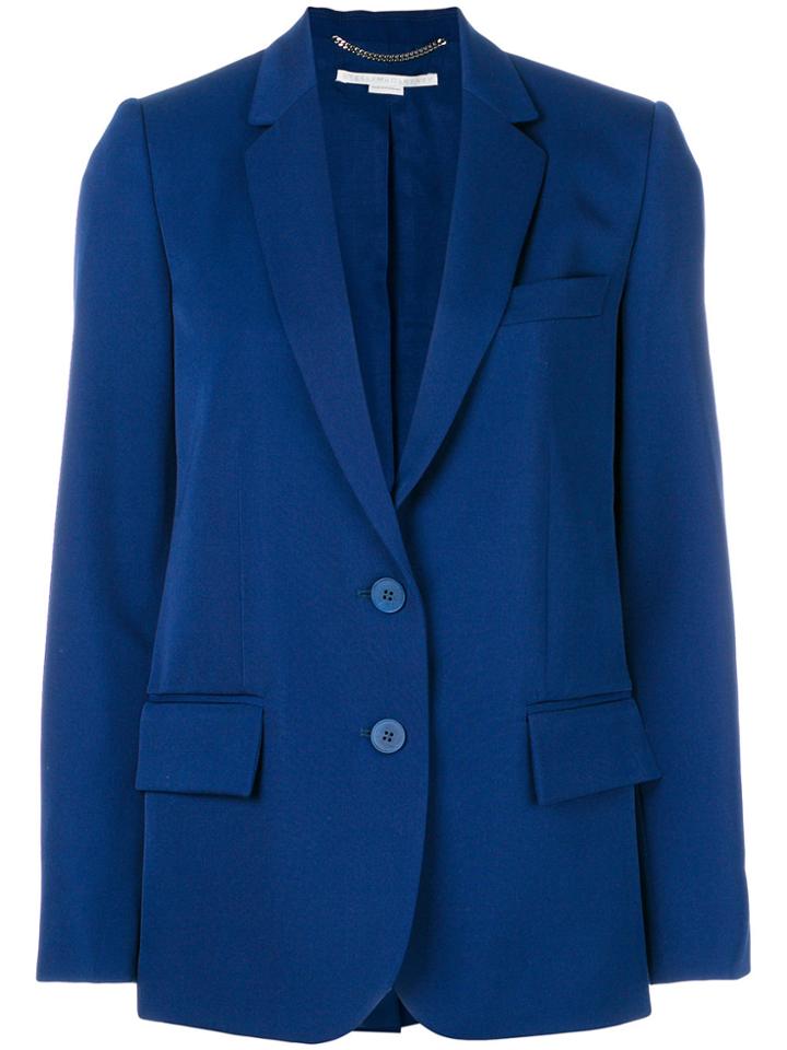 Stella Mccartney Slim Single-breasted Blazer - Blue