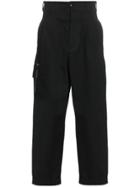 032c Pocket Detail Trousers - Black