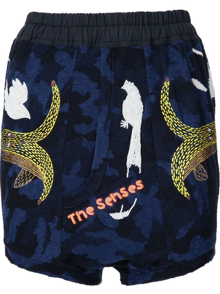 Bernhard Willhelm Printed Shorts