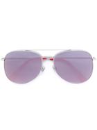 Valentino Eyewear Aviator Style Sunglasses - Metallic