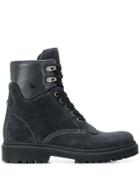 Moncler Patty Ankle Boots - Blue