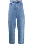 Isabel Marant Étoile High Waisted Loose Fit Jeans - Blue