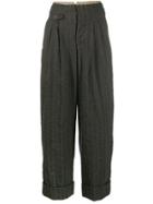 Uma Wang Pleated Waist Trousers - Black