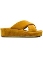 Peter Non Cross Strap Sandals - Yellow & Orange