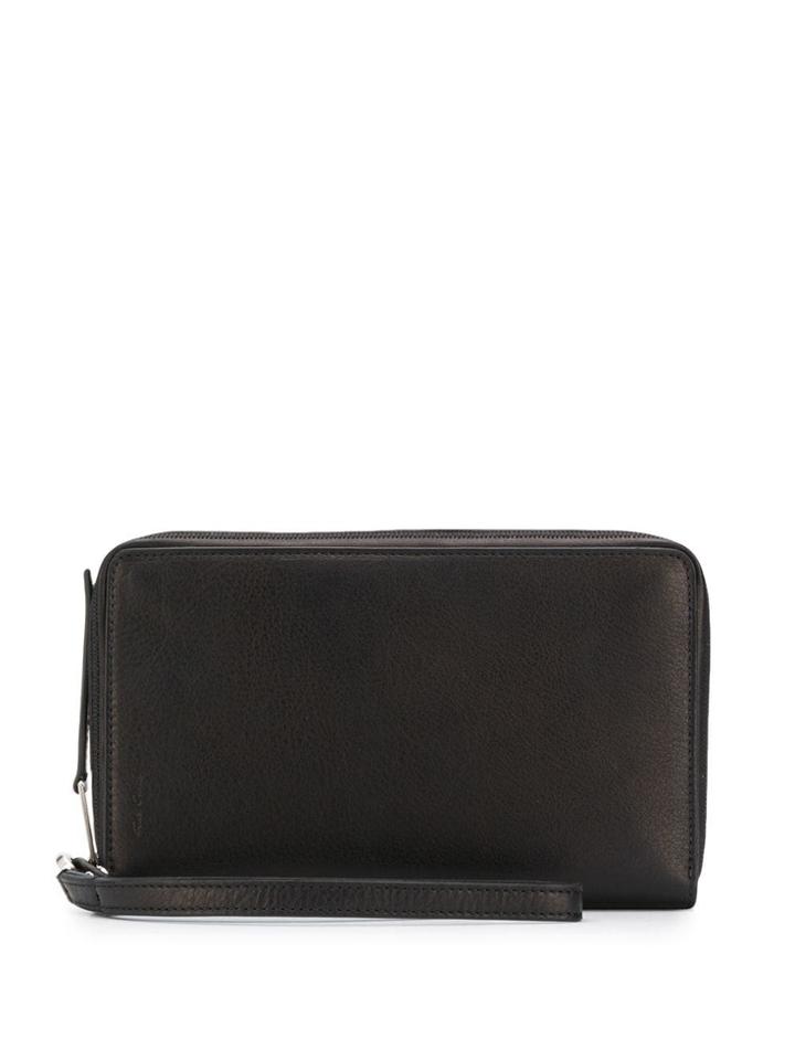 Rick Owens Zip Wallet - Black