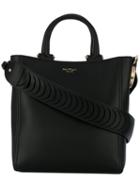 Salvatore Ferragamo - Laser-cut Tote Bag - Women - Calf Leather - One Size, Black, Calf Leather