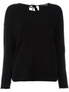 Incentive! Cashmere Front Pocket Jumper, Women's, Size: Medium, Black, Cashmere
