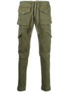 Greg Lauren Cargo Pocket Trousers - Green