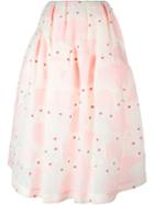 Simone Rocha Floral Brocade Full Skirt