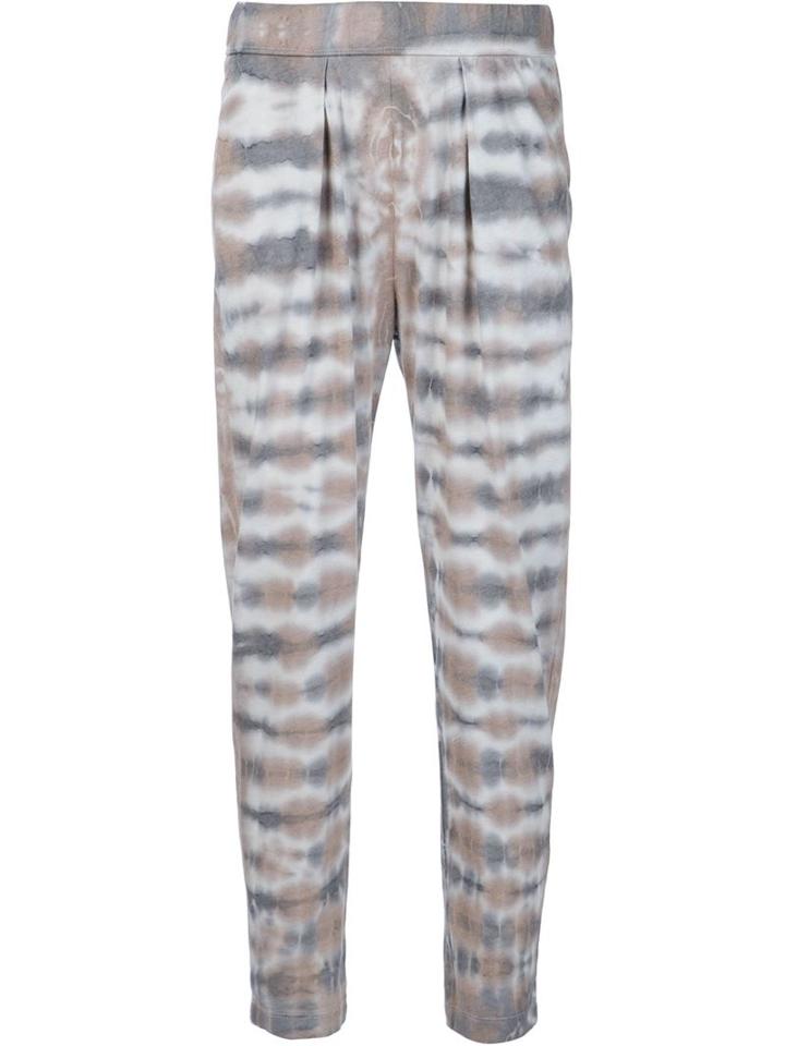 Raquel Allegra 'easy' Tie-dye Trousers, Women's, Size: Small, Nude/neutrals, Cotton/polyester