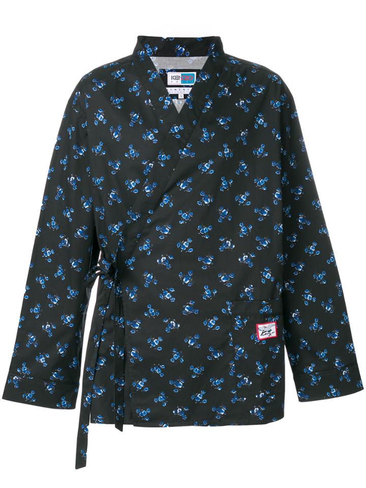 Kenzo Printed Pyjama Shirt - Blue