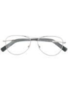 Tom Ford Eyewear Aviator Glasses - Silver