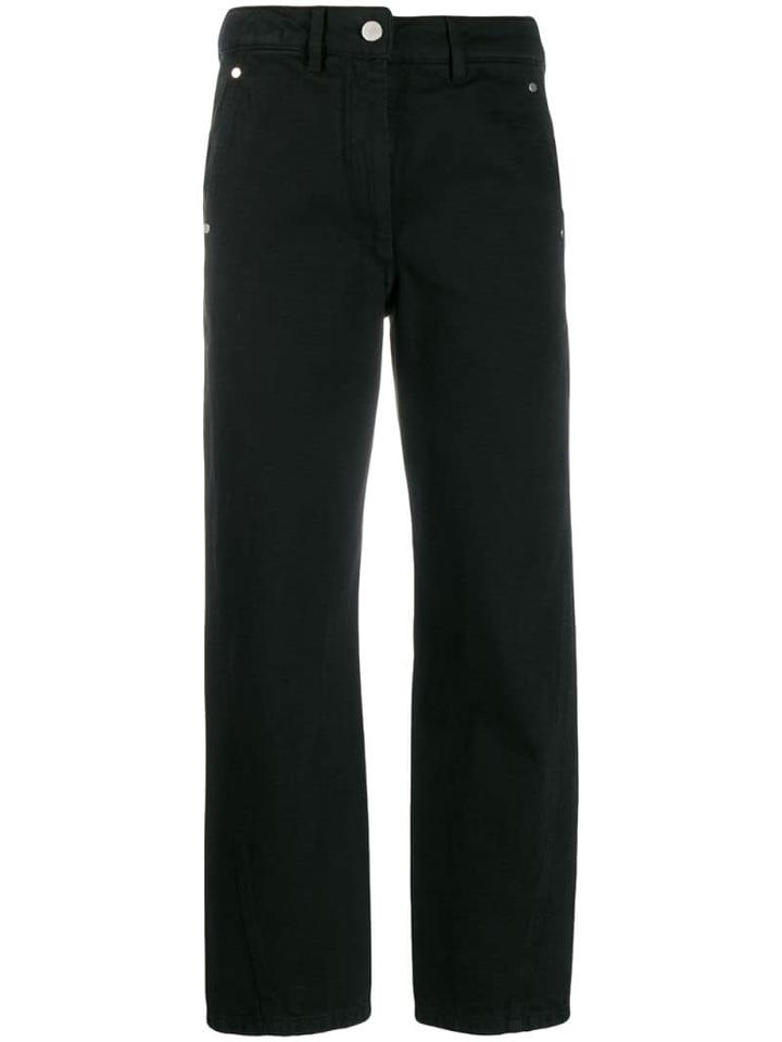 Lemaire Twisted Straight Jeans - Black