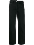 Lemaire Twisted Straight Jeans - Black