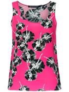 Reinaldo Lourenço Ballerina Print Tank - Pink & Purple