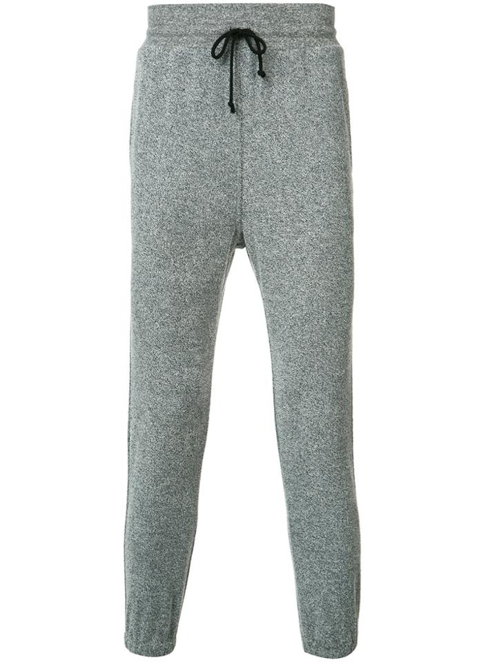 John Elliott Elasticated Cuffs Drawstring Sweatpants - Grey