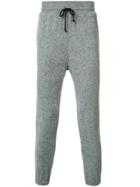 John Elliott Elasticated Cuffs Drawstring Sweatpants - Grey