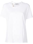 Valentino - Safety Pin T-shirt - Women - Cotton - S, White, Cotton