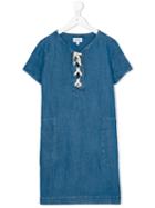 Hartford Kids - Denim Dress - Kids - Linen/flax/lyocell - 14 Yrs, Girl's, Blue